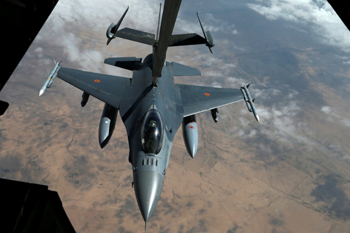 Koalisyon Uçağı DSG'yi Vurdu, Bölge IŞİD Kontrolüne Geçti