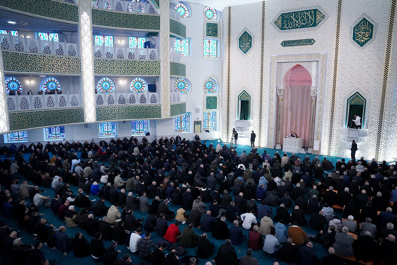 Zeynebiye Camii Külliyesi Ramazan Bayramı Namazında Doldu Taştı 